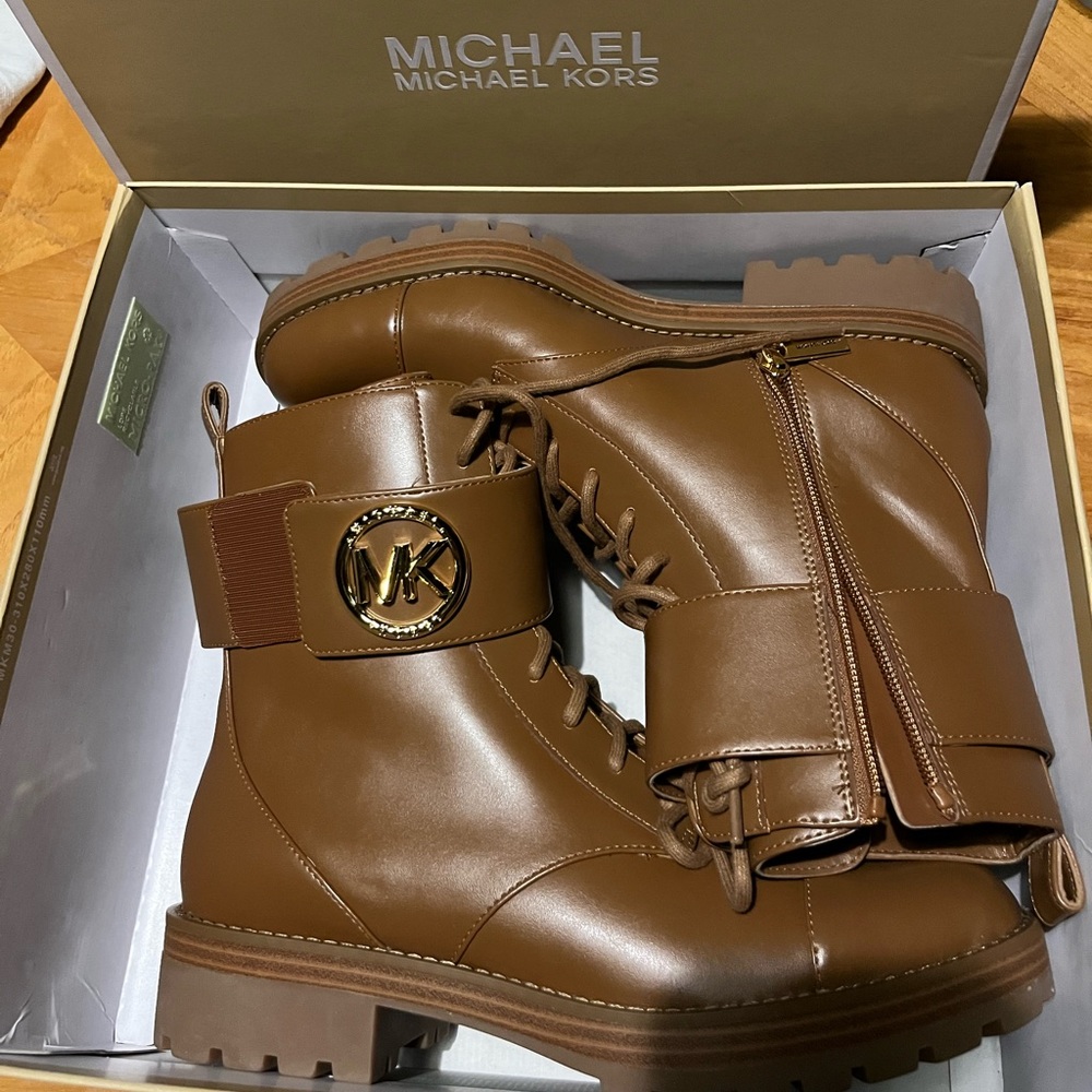 Michael Kors leather boots